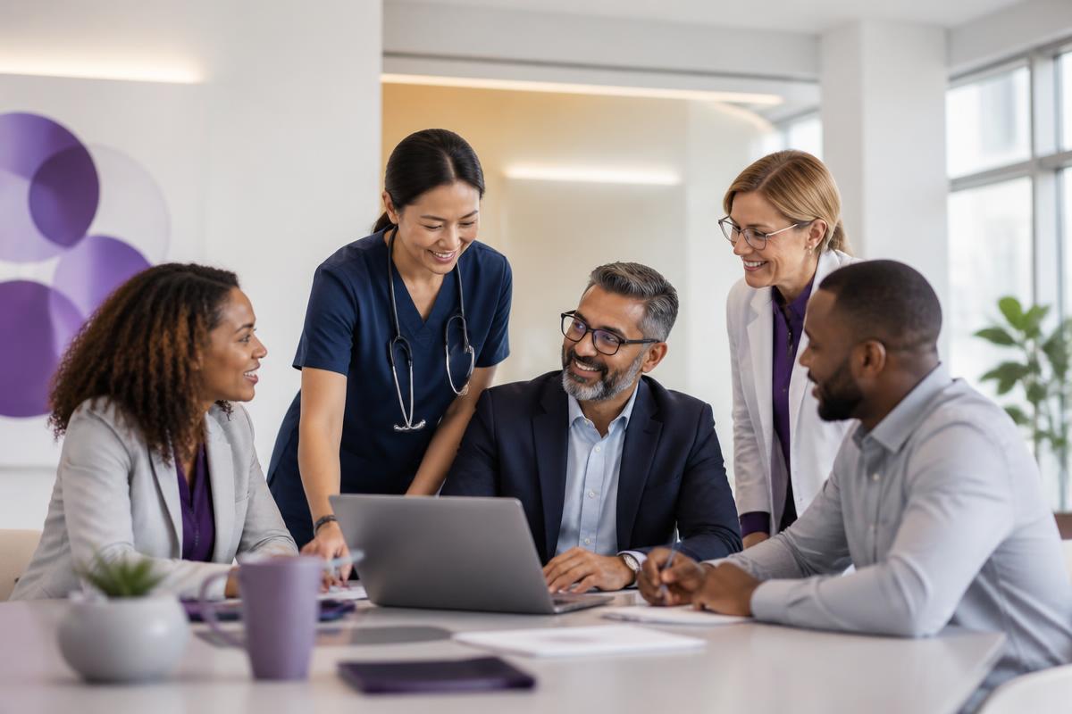 Clinical innovators and healthcare leaders collaborating at VIPCare Health